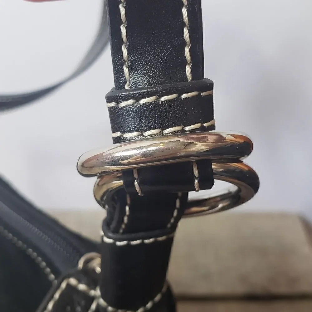 M. LONDON Mini Suede Handbag - Picture 3 of 12